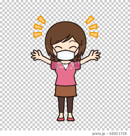 Woman/Mother Joy Mask Woman/Mother Joy Mask 68921726