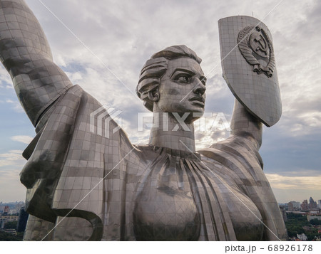 Historical monument of Ukraine : Motherland Monument in Kyiv 68926178