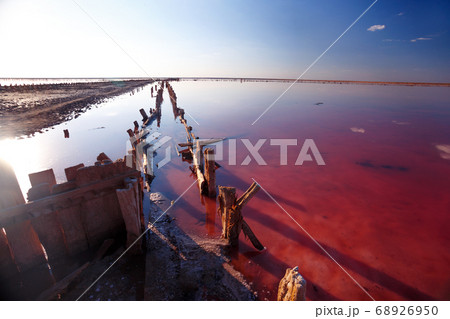 pink salt lake 68926950