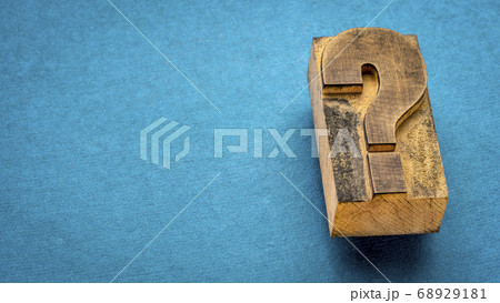 question mark vintage letterpress printing block question mark vintage letterpress printing block 68929181