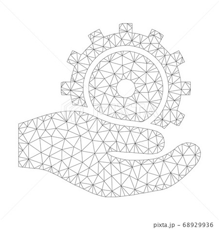 Mesh Vector Development Service Icon 68929936