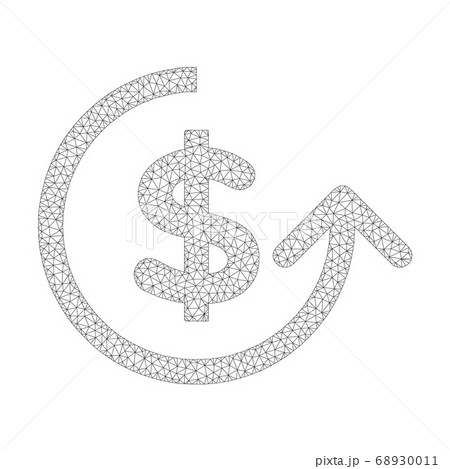 Mesh Vector Chargeback Icon 68930011