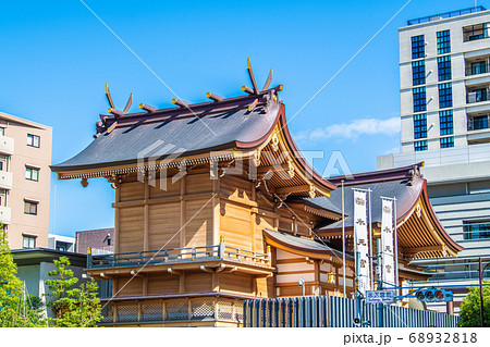 日本の東京都市景観 水天宮前などを望む 日本の東京都市景観 水天宮前などを望む 68932818