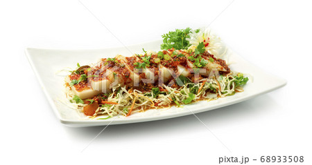 Chinese Jelly Pea White Noodles (Liangfen) with 68933508