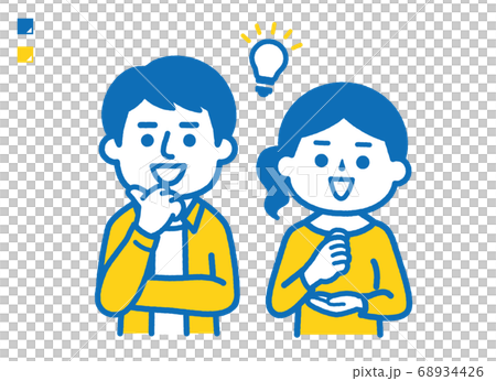 Convinced couple 68934426