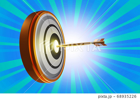 当選イメージ(的と矢:3DCG) 当選イメージ(的と矢:3DCG) 68935226