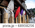 佐原の町並みと灯篭流し 68938256