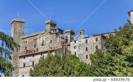 The Rocca Monaldeschi della Cervara castle in The Rocca Monaldeschi della Cervara castle in 68939676