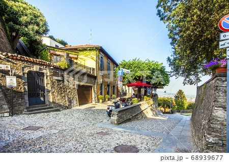In the old town of Bergamo Lombardy Italy In the old town of Bergamo Lombardy Italy 68939677