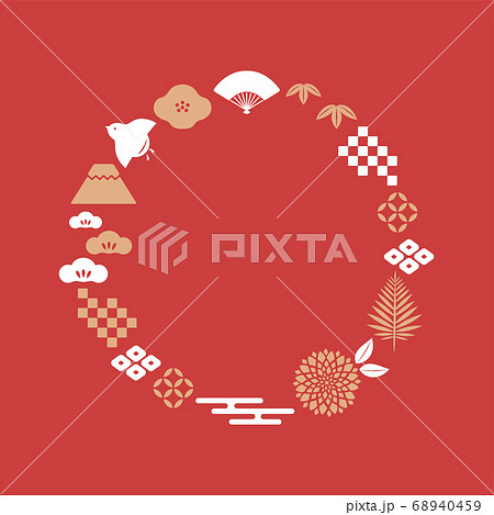 和風アイコン素材 68940459