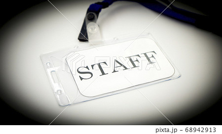 STAFFのイメージ画像 IDストラップ STAFFのイメージ画像 IDストラップ 68942913