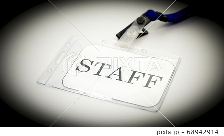 STAFFのイメージ画像 IDストラップ STAFFのイメージ画像 IDストラップ 68942914