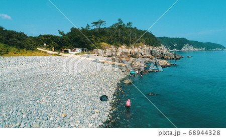 海岸 景色 夏 68944328