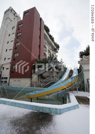 廃墟 石川県 千味万彩 廃ホテル ホテル 廃旅館旅館 温泉旅館 宿泊施設 廃宿泊施設 68946021