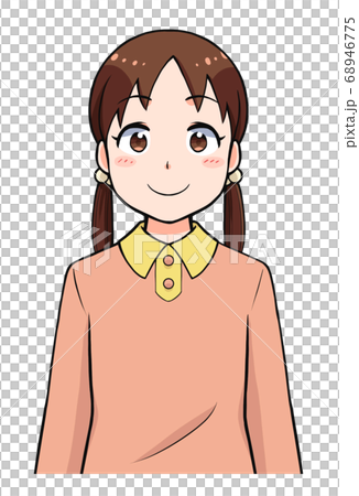 女孩上半身 68946775