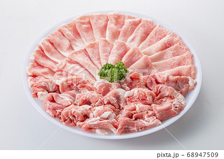 しゃぶしゃぶ 豚肉スライス しゃぶしゃぶ 豚肉スライス 68947509