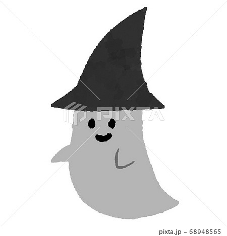 ハロウィンのかわいいおばけのイラスト素材 68948565 Pixta