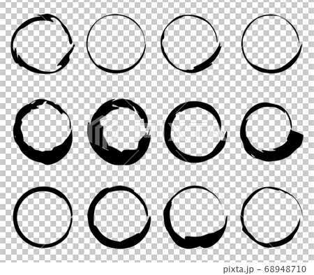 日本圓線素材集 日本圓線素材集 68948710