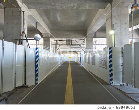 仮設通路(駅高架工事) 仮設通路(駅高架工事) 68949653