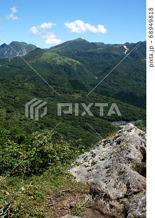九重　猟師山登山　くじゅう連山、阿蘇五岳の眺望を楽しみながら登るトレッキングコース 68949818