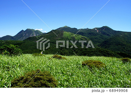 九重 猟師山登山 くじゅう連山、阿蘇五岳の眺望を楽しみながら登るトレッキングコース 九重 猟師山登山 くじゅう連山、阿蘇五岳の眺望を楽しみながら登るトレッキングコース 68949908