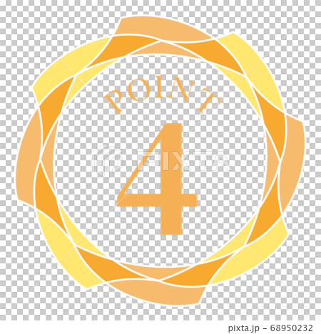 ポイント4マーク ポイント4マーク 68950232