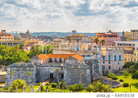 Havana, Cuba Town Skyline Havana, Cuba Town Skyline 68950538