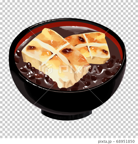 Illustration of soup powder 68951850