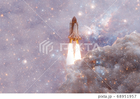 Space Shuttle Atlantis. Elements of this image furnished by NASA. Space Shuttle Atlantis. Elements of this image furnished by NASA. 68951957