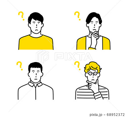 男性アイコンセット 68952372