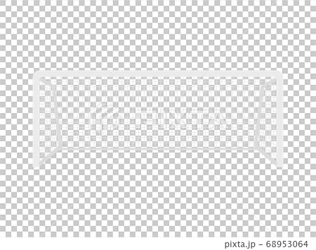 Soccer goal illustration 68953064