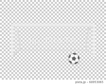 Soccer goal illustration 68953065