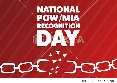 National POW, MIA Recognition Day. Holiday concept. Template for background, banner, card, poster 68953146
