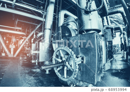 Industry plant concept,Equipment, cables and Industry plant concept,Equipment, cables and 68953994