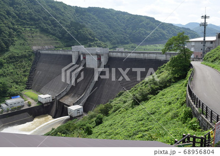 月山ダム(がっさんダム)山形県鶴岡市 月山ダム(がっさんダム)山形県鶴岡市 68956804