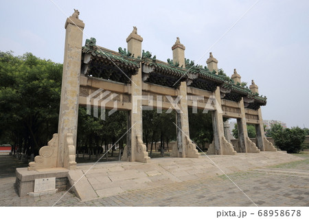 中国 河南省 安陽市 袁林景区 袁世凱墓 中国 河南省 安陽市 袁林景区 袁世凱墓 68958678
