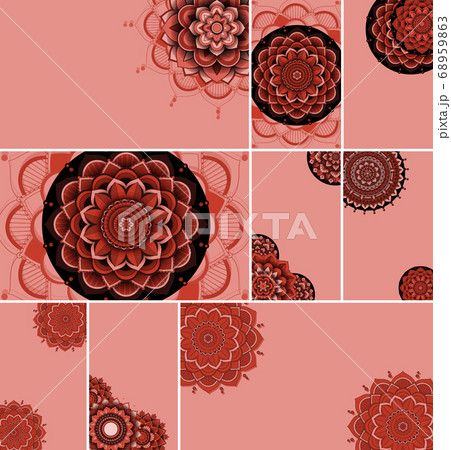 Beautiful mandala design background Beautiful mandala design background 68959863