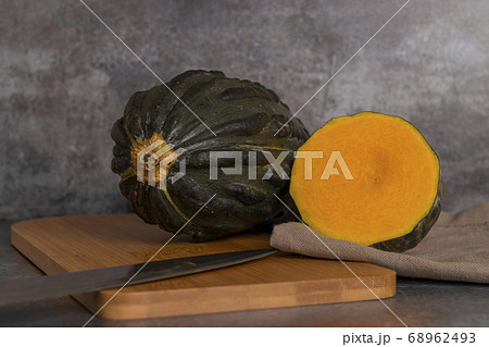 Typical pumpkin from Peru, also called as 68962493