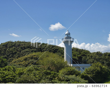 太東﨑灯台付近から観た真夏の景色 太東﨑灯台付近から観た真夏の景色 68962714