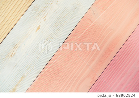 Multicolor wood plank pastel color floor Multicolor wood plank pastel color floor 68962924