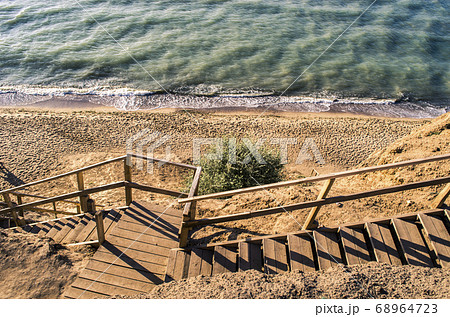 Landscape down to the sea. Landscape down to the sea. 68964723