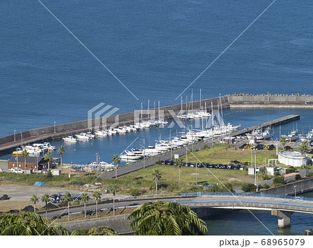 魚見塚展望台から観た真夏の景色 68965079