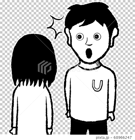 運命的な出会いのイラスト素材