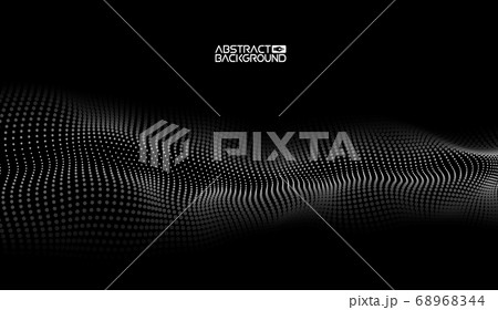 Data technology abstract futuristic illustration . Low poly shape with connecting dots and lines on dark background. 3D rendering . Big data visualization . Data technology abstract futuristic illustration . Low poly shape with connecting dots and lines on dark background. 3D rendering . Big data visualization . 68968344