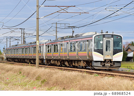 信越本線 帯織-見附 JR東日本 E219系 A17編成(新潟) 信越本線 帯織-見附 JR東日本 E219系 A17編成(新潟) 68968524