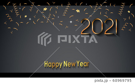 2021 Happy New Year background for your seasonal invitations, festive posters, greetings cards. 2021 Happy New Year background for your seasonal invitations, festive posters, greetings cards. 68969795