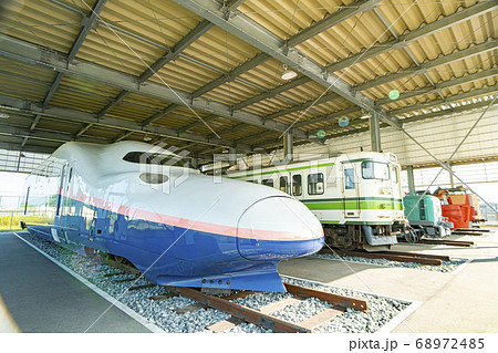 新潟市新津鉄道資料館の写真素材