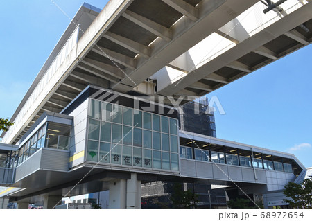 都営日暮里・舎人ライナーの谷在家駅 68972654