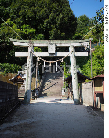 尾崎神社・一の鳥居（広島市安芸区矢野西） 68972774