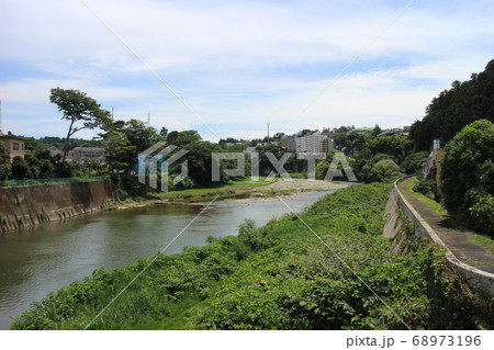 仙台市青葉区 霊屋橋から見た広瀬川 仙台市青葉区 霊屋橋から見た広瀬川 68973196
